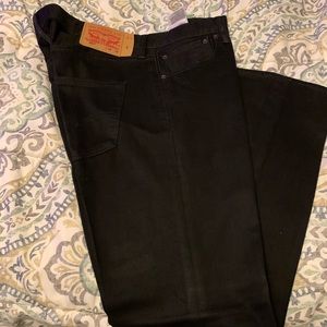 Black Levi 501 original fit jeans
